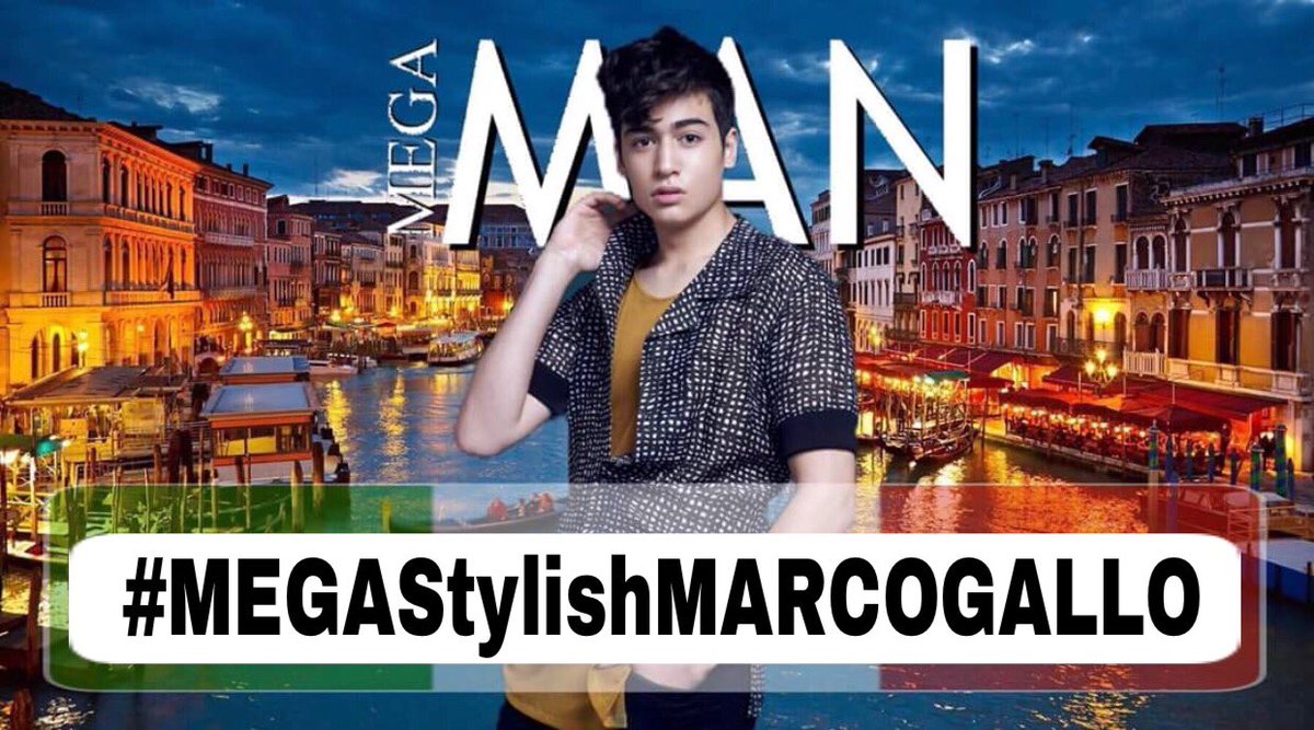 OFCMarcoCGallo's tweet photo. Here is our OFFICIAL TAG for today! 

#MEGAStylishMARCOGALLO https://t.co/JQMm1Y94Qe