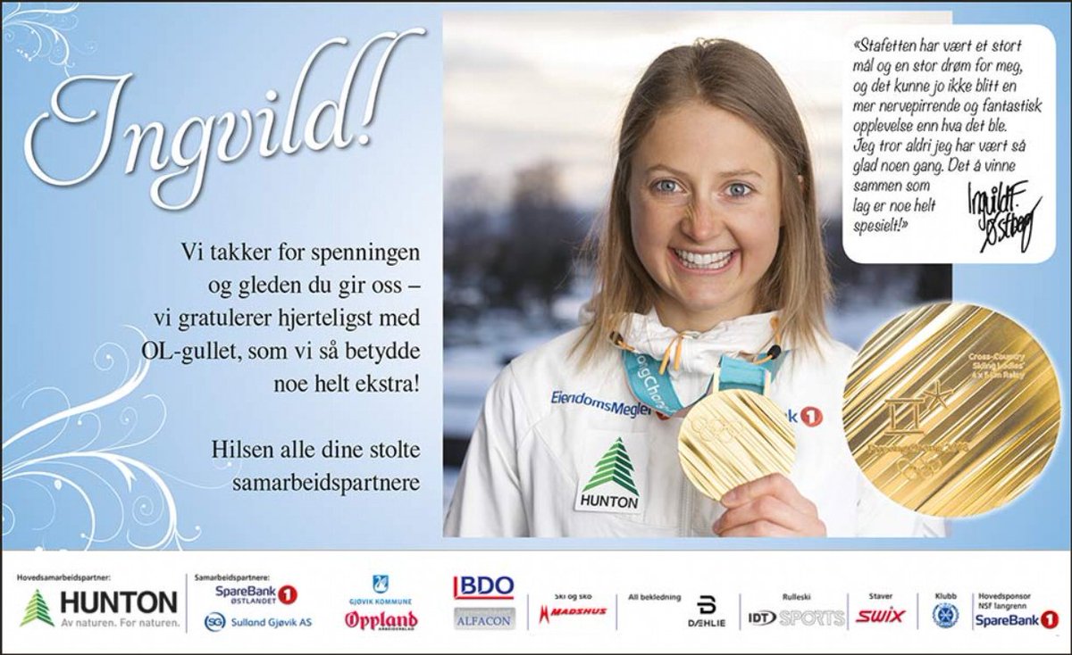 GjovikBy's tweet photo. Flott ambassadør for Gjøvik https://t.co/0b3rZoAGPS