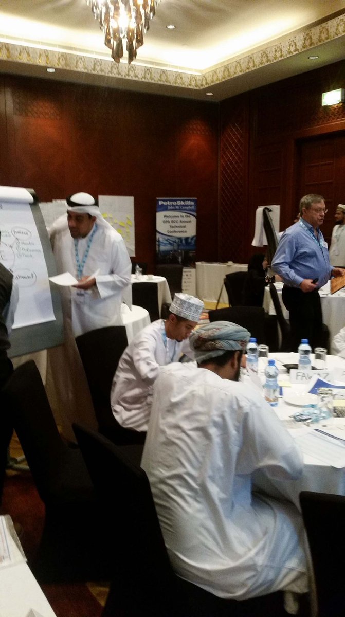 PSJohnMCampbell's tweet image. Having #Fun #Fundamentals of #Process #Safety #Workshop  @ShangriLaHotels #Muscat #Oman #JMCampbells #PetroSkills #Oil and #Gas  #Energy #GPA @andygib @KSMcGregor @RonFrend
