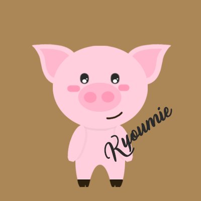 ZetteSanz's tweet photo. Love the basic #Twitcon I did for myself! 🐷💕 https://t.co/l1jFDwfKBx