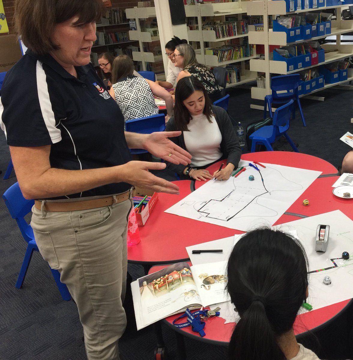 MBPS_sci's tweet photo. Massive thank you to @iMerinet and @cserAdelaide for a fantastic Twilight PL on the new Digital Tech syllabus! Building staff efficacy and knowledge. https://t.co/ukJFaFw9vS