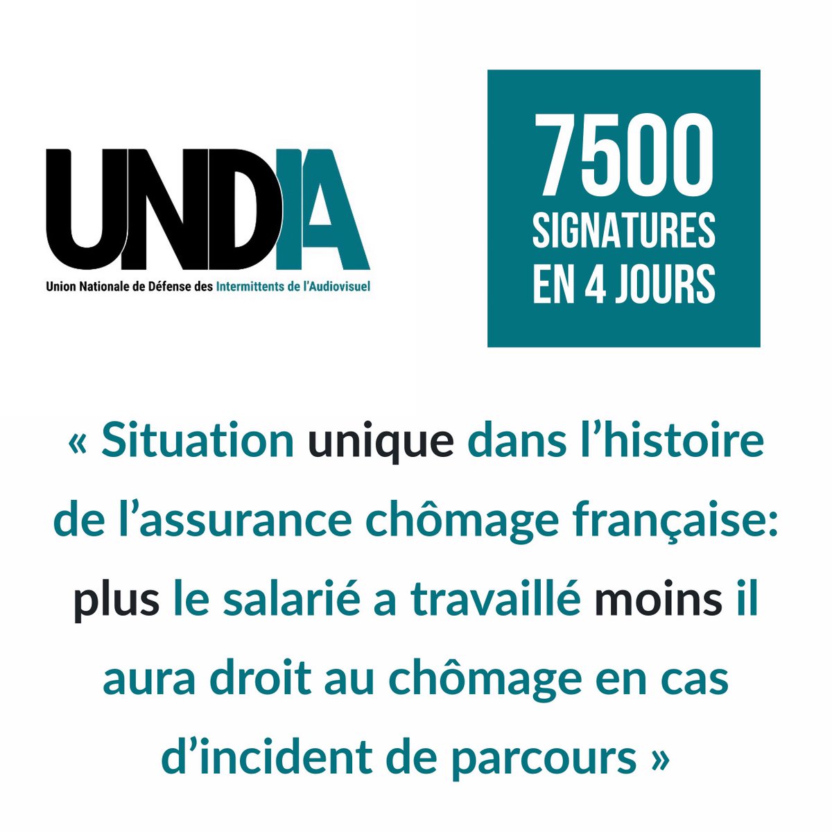 assoUNDiA's tweet photo. #intermittentsduspectacle #protocole2016 #undia #audiovisuel #tv #poleemploi @murielpenicaud @Minist_Travail @FrancoiseNyssen @MinistereCC   https://t.co/uUdz6vlFET https://t.co/4ba5V5cuDw