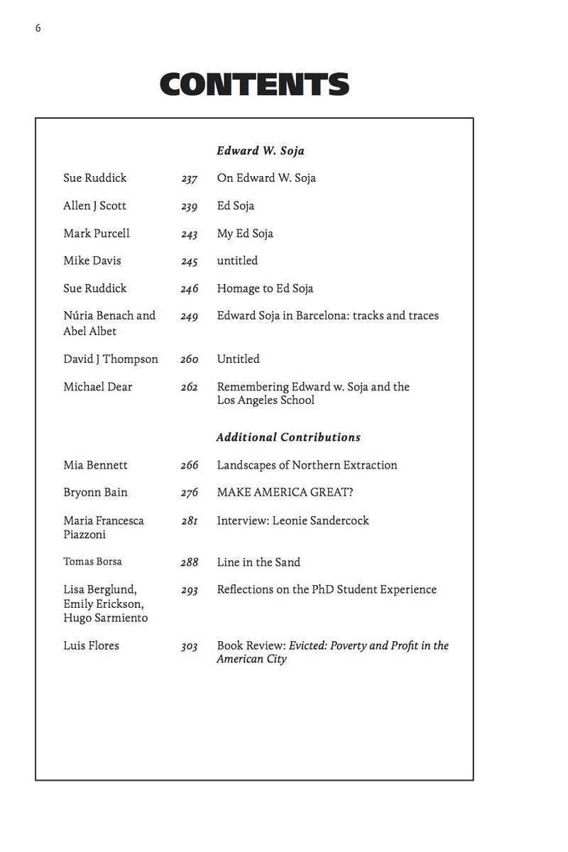 CritPlanning's tweet photo. Vol 23 of @CritPlanning is out!
--> #ResistanceToExtraction
--> Tribute to #JackieLeavitt & #EdSoja
--> Additional Contributions
https://t.co/Uziq4uBB4K https://t.co/UNbfxWCv8z