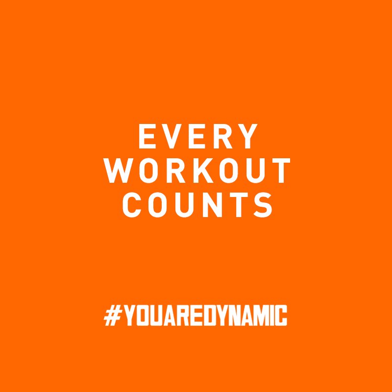 YouAreDynamic's tweet photo. The worst workout is the one you didn't do. #MotivationMonday #YouAreDynamic https://t.co/pzDKNT3772