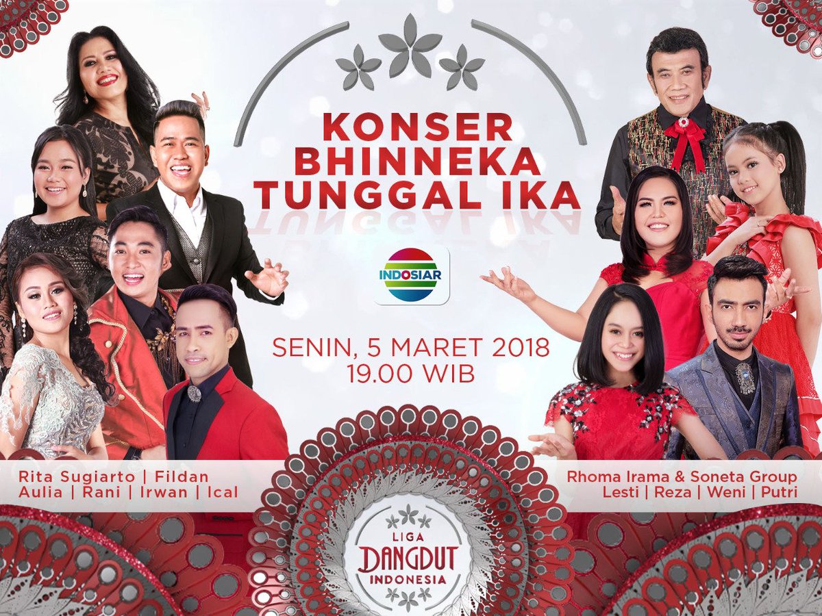Siap bertemu dengan 34 Juara Provinsi, nanti malam?

Saksikan Konser #LIDABhinnekaTunggalIka hari ini, pukul 19.00 WIB. Dimeriahkan oleh bintang-bintang dangdut ternama tanah air!
