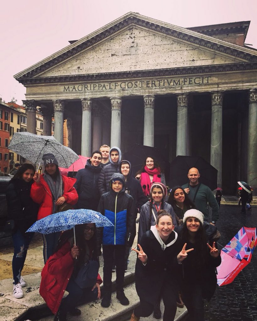 NcbisSecondary's tweet photo. Rome trip has landed! They are off to Pompeii today #NCBIS #challengesweek #Rome https://t.co/WiOeRxITKD