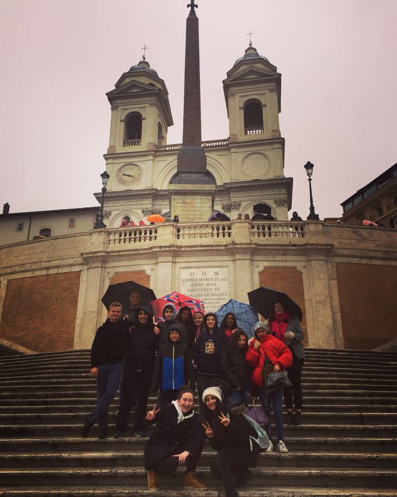 NcbisSecondary's tweet photo. Rome trip has landed! They are off to Pompeii today #NCBIS #challengesweek #Rome https://t.co/WiOeRxITKD
