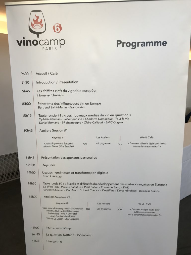 #Peyrassol en place pour le <a href="/vinocamp/">Vinocamp France</a> 2018 à la #MaisonDesMetallos ! Au programme, un tour d’Europe de la #communication et de l’#innovation dans le secteur du #vin ! On va surement en apprendre beaucoup aujourd’hui ! #Vinocamp #oenotourisme #ecommerce #chatbot #conference