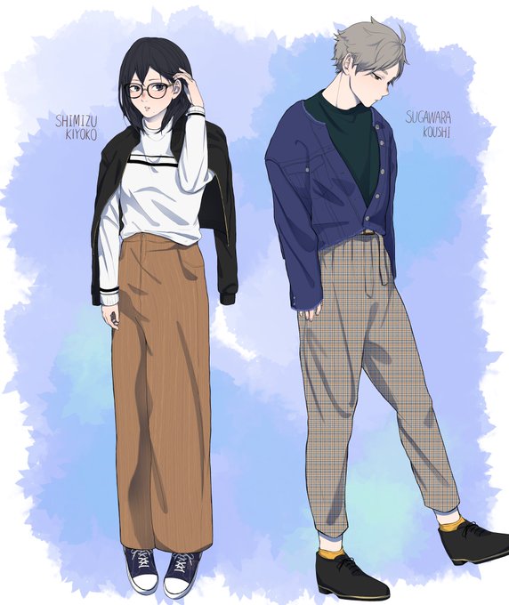 「long skirt sweater」 illustration images(Latest)｜18pages