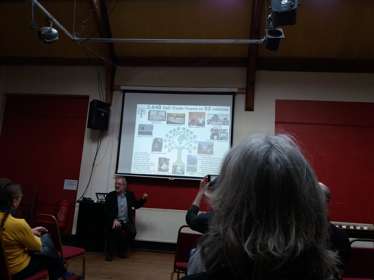 <a href="/FairTradeCentre/">The FIG Tree</a> Bruce talking about fair trade towns during <a href="/LancasterUCU/">Lancaster UCU</a> teach out <a href="/gregsoncentre/">Gregson Centre</a>