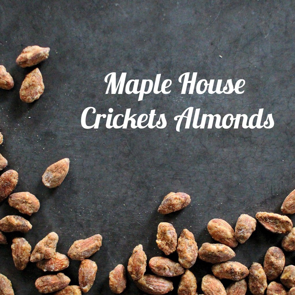 Delibugs's tweet photo. Zin in een lekkere snack? Probeer dan eens onze Maple House Crickets Almonds! Deze amandelen hebben een lekkere crunchy laag door de Maple Syrup coating gecombineerd met onze huiskrekel poeder. Perfect als snack dus! 

Bestel ze hier https://t.co/RhJtpKA0vB https://t.co/sO7PkDCp8y