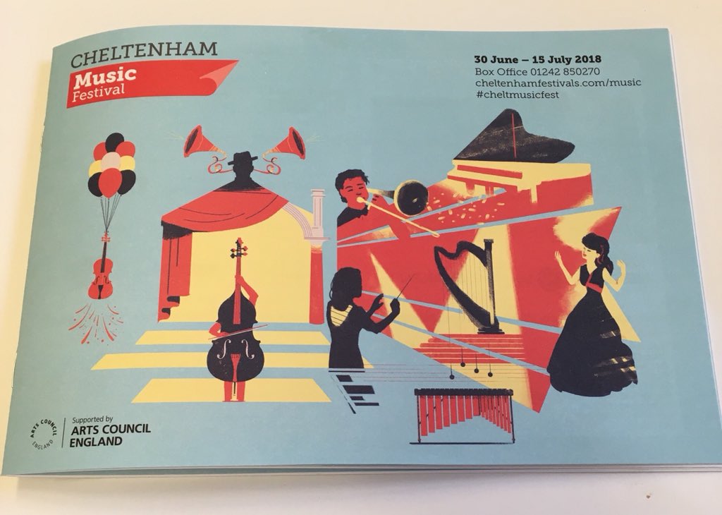 Look what just arrived in the office 😍 Full details tba 14 March! #cheltmusicfest