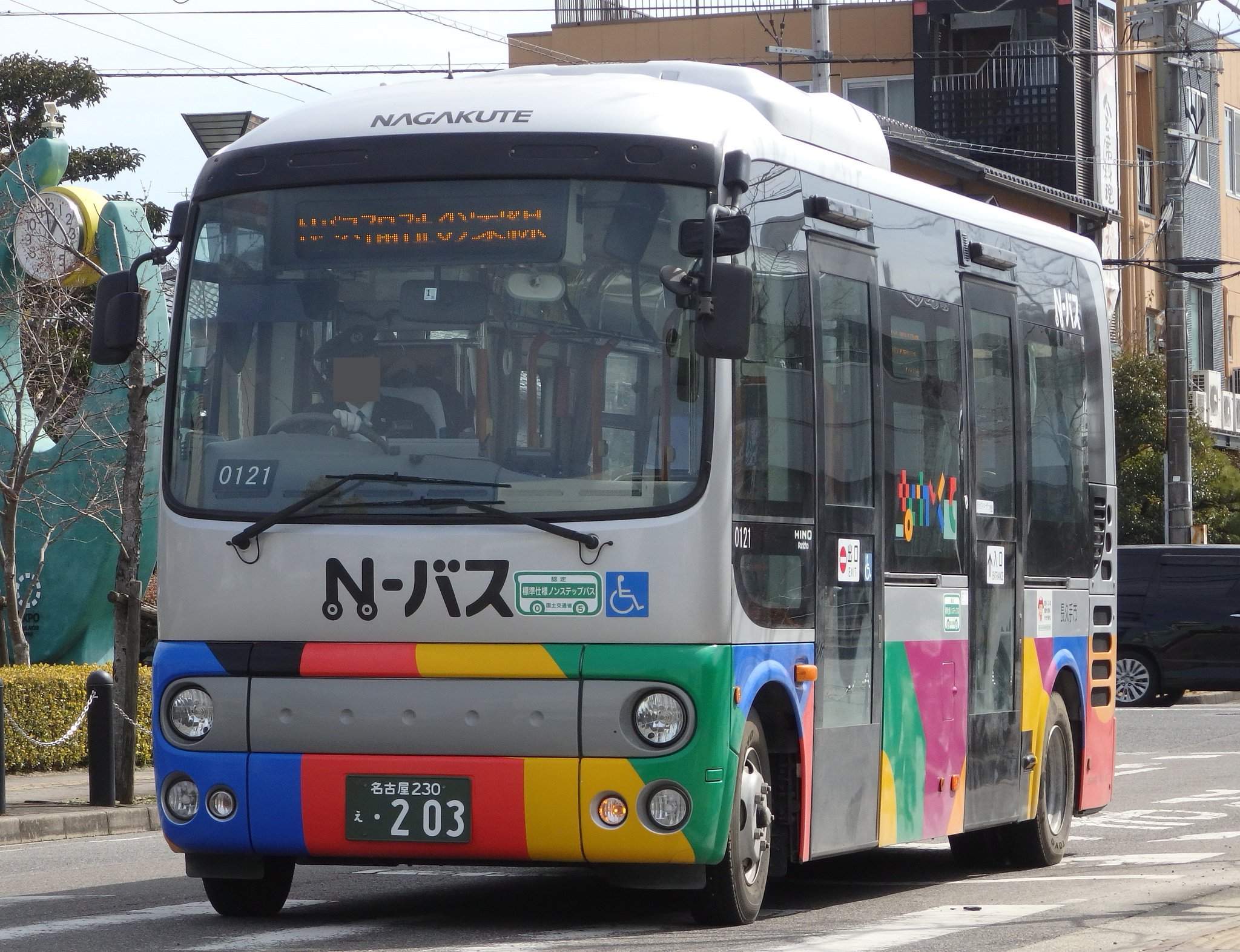 高坂優希 on Twitter "名古屋豊田間の地味な一帯のコミュニティバスは地図付き正縮尺路線図と全便全停留所