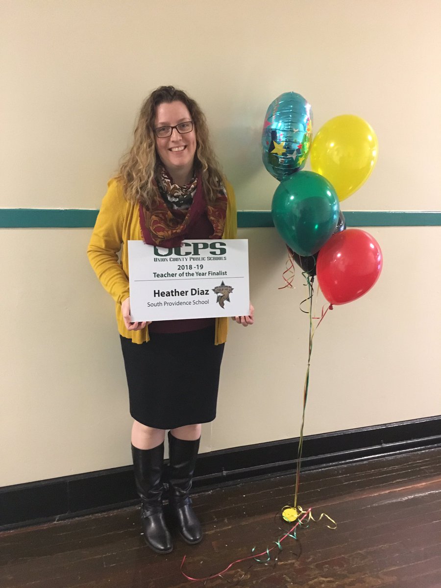 South Providence School (@southprovschool) on Twitter photo We are so proud of our own <a href="/DiazTeaching/">Heather Diaz</a> for being named one of the top 10 finalists for UCPS's Teacher of the Year! #PhoenixFamily #BeTheBest #TeamUCPS <a href="/AGHoulihan/">Andrew G. Houlihan</a> @UCPS_MonroeNC We are so proud of our own <a href="/DiazTeaching/">Heather Diaz</a> for being named one of the top 10 finalists for UCPS's Teacher of the Year! #PhoenixFamily #BeTheBest #TeamUCPS <a href="/AGHoulihan/">Andrew G. Houlihan</a> @UCPS_MonroeNC