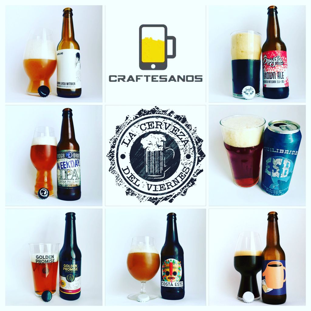Aquí mi resumen del #7days7beers de <a href="/craftesanos/">Craftesanos</a>. 
Una semana magnífica en la que hemos unido fuerzas entre todos en las redes para demostrar la cerveza Artesana está aquí, nos gusta y cada vez somos más los que las queremos. 
Saludos y salud 🍻