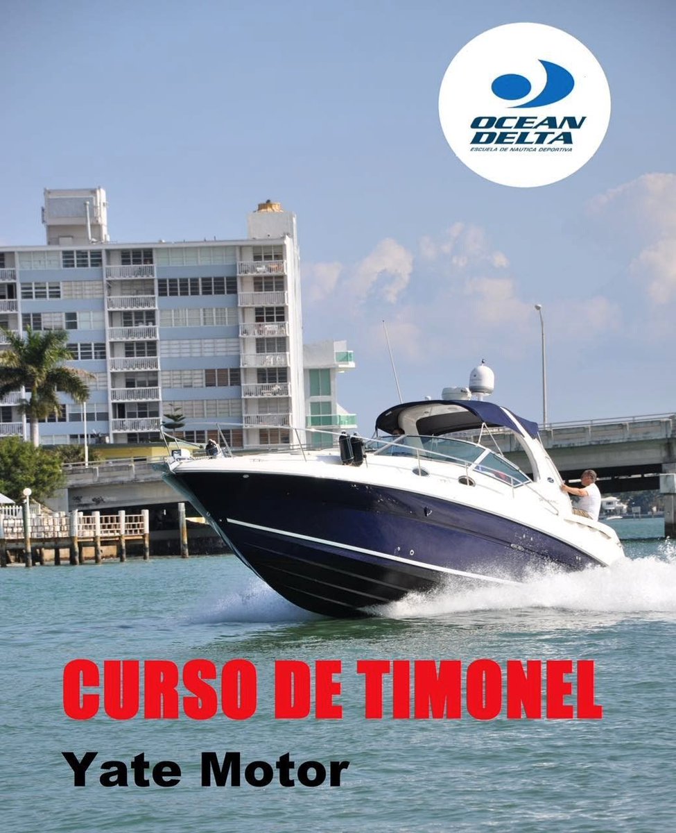 🔴CURSO DE TIMONEL MOTOR🔴
Marzo 2018 Tigre  <a href="/ocean_delta/">Ocean Delta</a> #marinanarval 
Modalidad intensivo (8 clases).
Inicia: Jueves 22 de Marzo 19:00 a 22:00 hs. 
Arancel: 2 cuotas de $2500.-
Reserva tu vacante hoy!!
Tel. 011-3083-8565 WhatsApp 
info@oceandelta.com.ar
oceandelta.com.ar