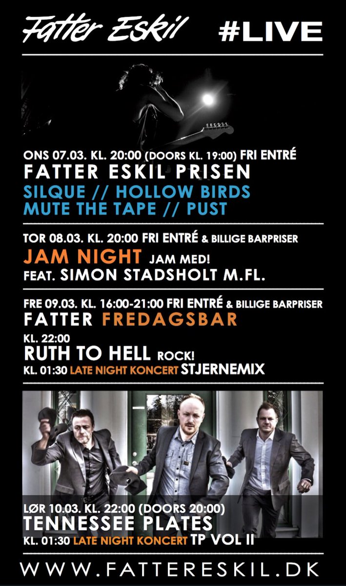 #LIVE i energiske uge 10, der blandt andet byder på første omgang af #FEP! <3 #aarhus