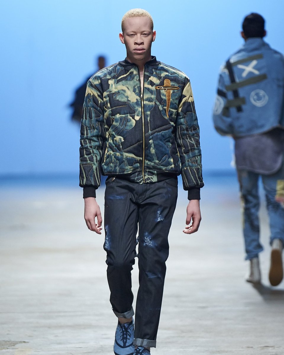 IMAmodelapp's tweet image. Our #Mancrushmonday  Sanele Xaba .An international albino model from Durban. What a great success story that gives us all some #motivation this #Monday. Sanele wants to change the way people view others and is making a huge diference by fighting for diversity in his trade.