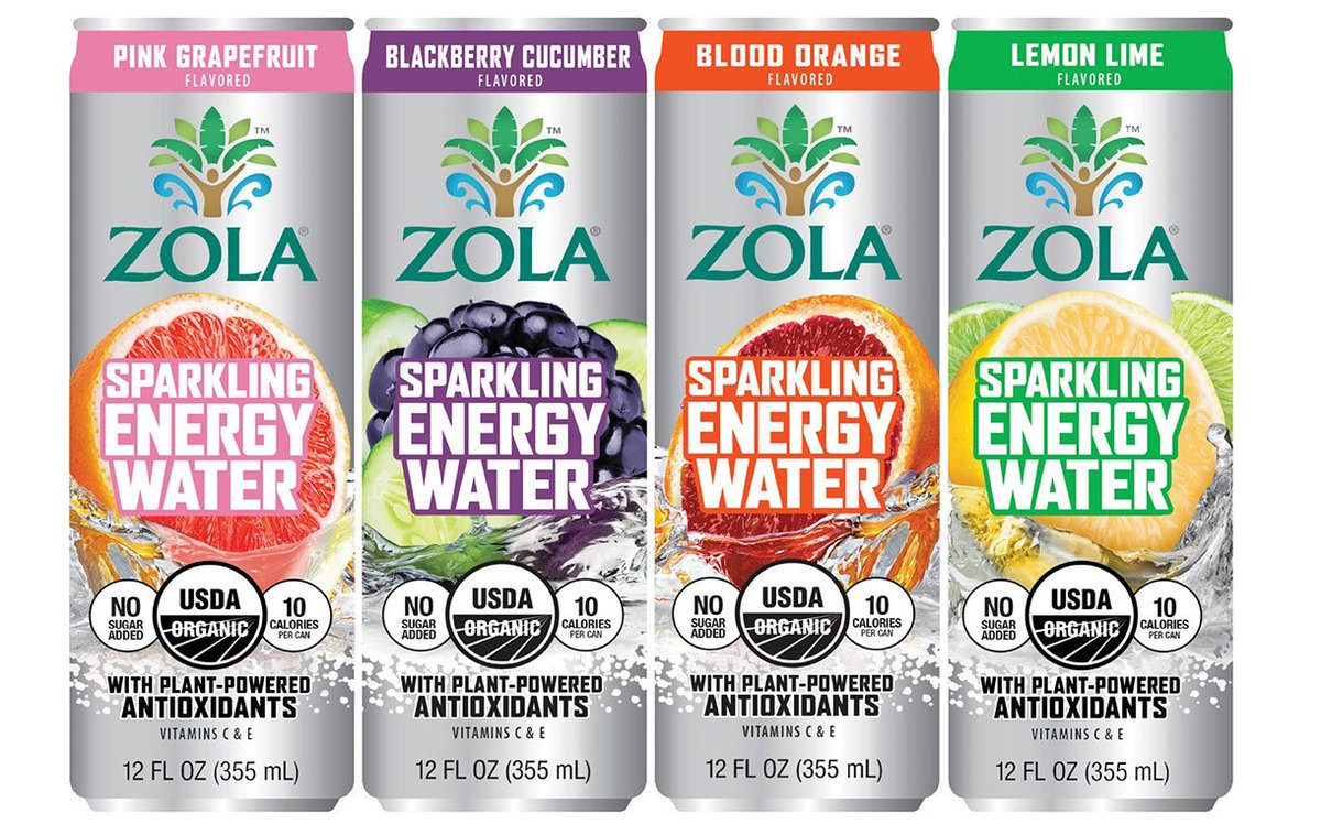 KarpReilly-owned #drinks brand @livezola has launched a range of #sparkling energy #waters, available in the US from June 2018.
foodbev.com/news/zola-intr…