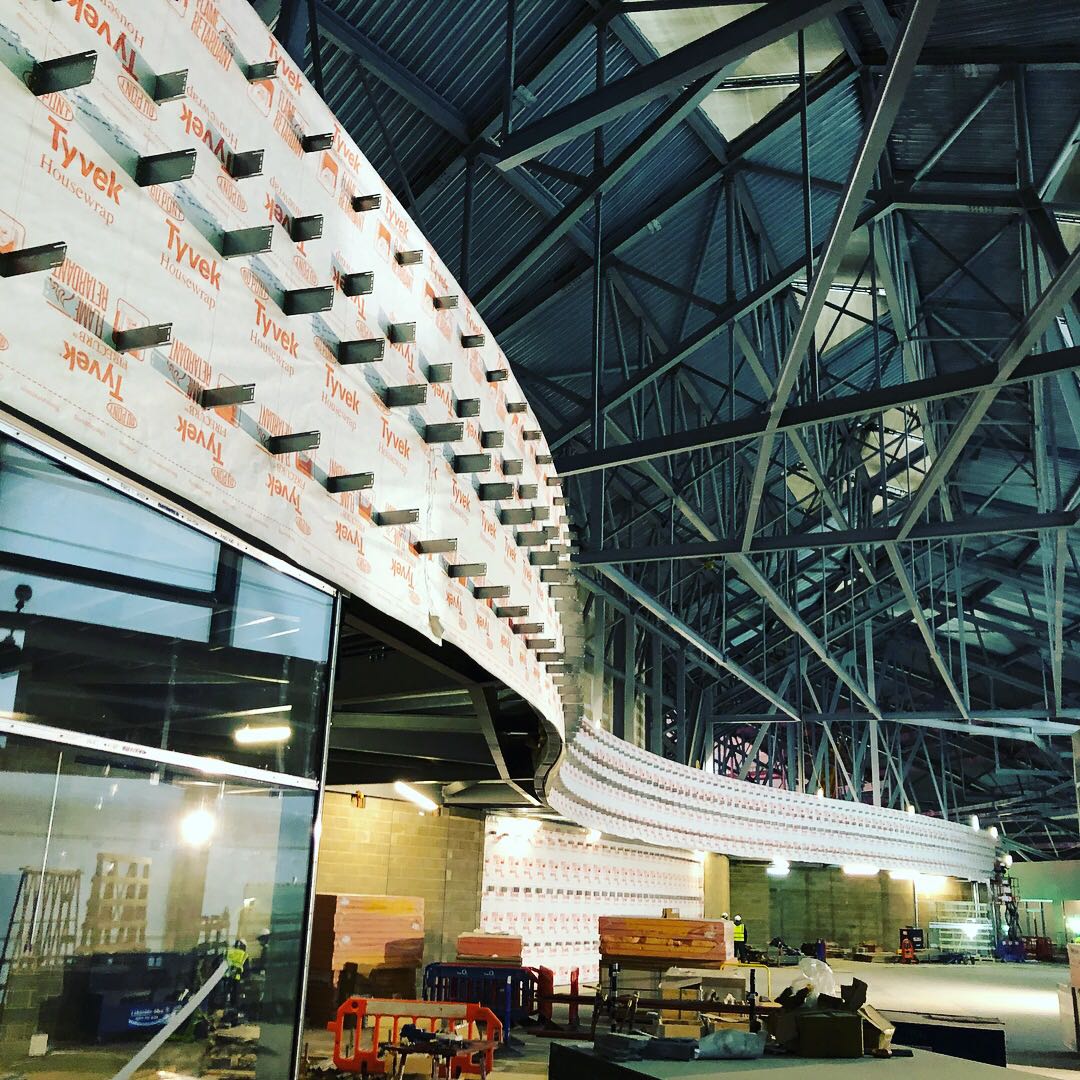 novofacades's tweet photo. Work Progressing @ The 02 arena. Brackets as far as the eye can see!
@StoLtd https://t.co/NairMoWLrk