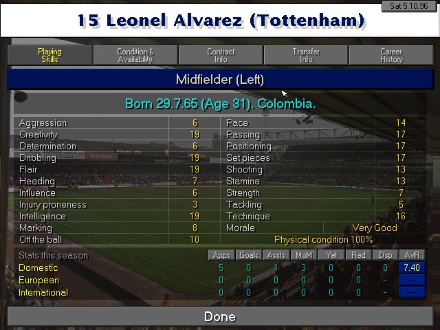 Championship Manager 2 96/97 tweet media