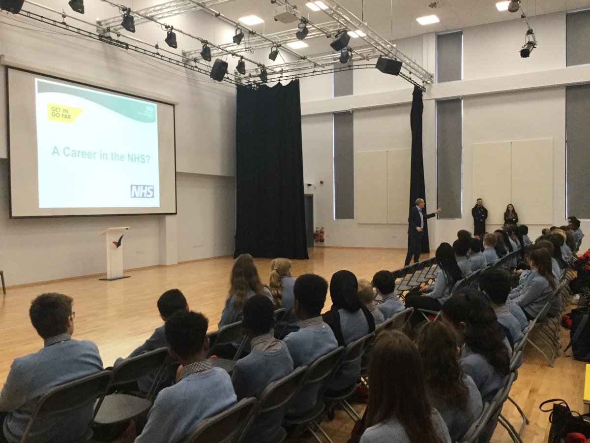 gorse_ruth's tweet image. #NCW2018 and #NAW2018 at @gorse_ruth kicked off in style this morning with a fantastic presentation on careers in the NHS for our Year 8 students from @nhs_dean! @lthtpeople @CareersWeek @AmazingAppsUK #10kTalks