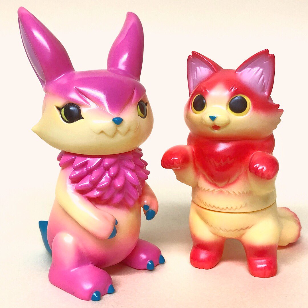 小夏屋 長毛ネゴラ & ミミラ 2体セット FULUFFY NEGORA MIMIRA こなつ