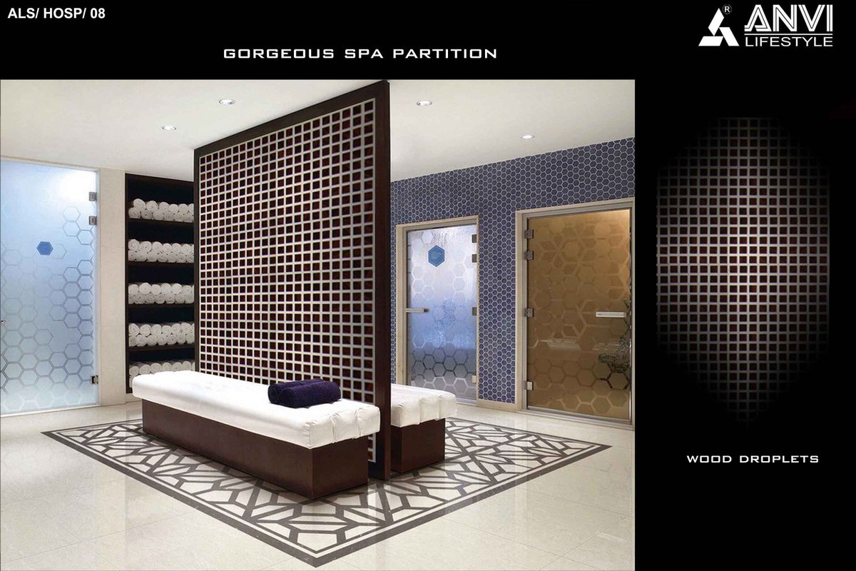anvilifestyle's tweet photo. GORGEOUS SPA PARTITION 
#luxury #luxurylifestyle #luxuryfurniture #architect #manufacturer #highendinterior #highlyinnovative #gorgeous #wooddroplets #spapartion #anviluxurysurfaces #anvilifestyle https://t.co/oiOuAv1Hss