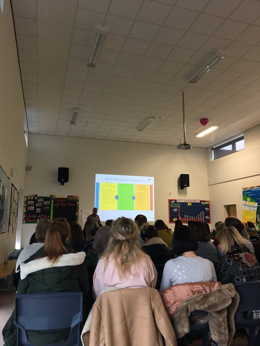 @CheethamAcademy teamed up with @MostonFieldsPS, @templeprimary and St Chad’s RC Primary to embed talk for writing @PWPT4W