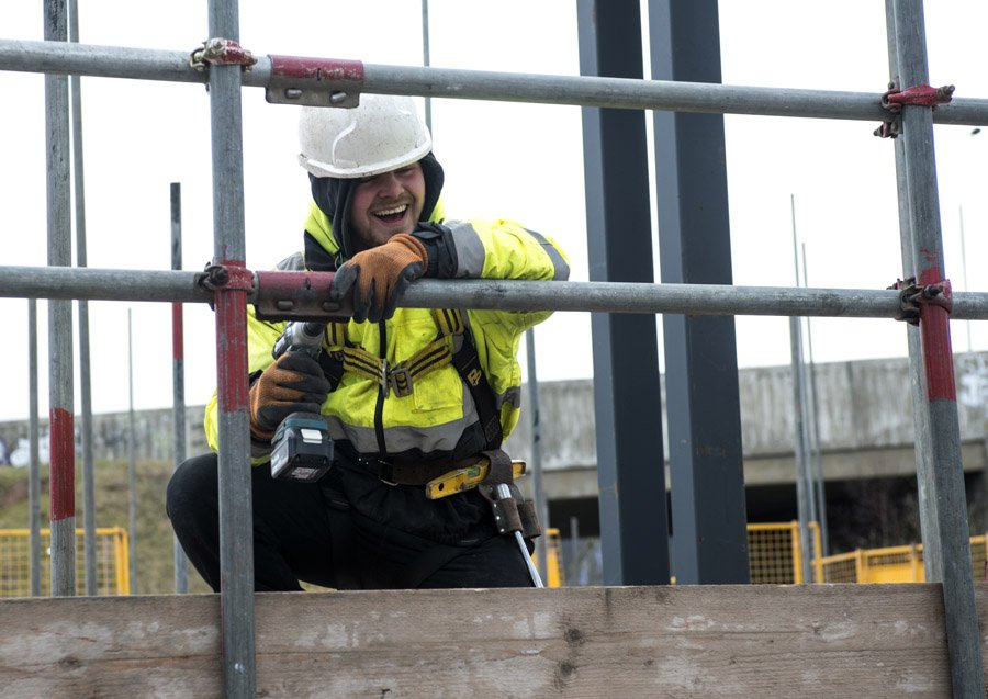 No1scaffold's tweet photo. Every job we undertake is carried out in accordance with CDM regulations, and the materials we use are meticulously inspected and maintained. 

#safetyfirst #scaffolding #Manchester #buildingproject https://t.co/d5QMIWO2qj