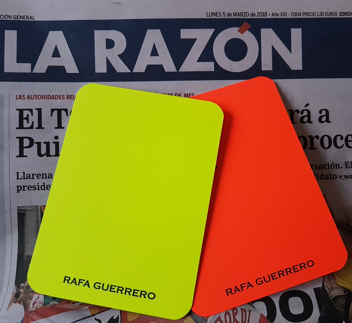 LaLigaDeRafa's tweet photo. Sorteo mis tarjetas entre todos los RT
Feliz Lunes amig@s https://t.co/VGquwoeH1p