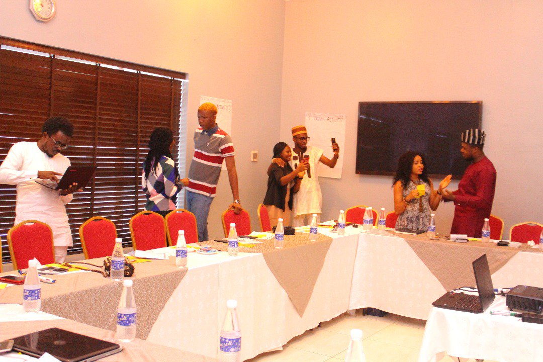 Devcoms's tweet photo. Participants getting to know one another @ Lagos #FamilyPlanning Training for bloggers/social media influencers organised by @Devcoms /NURHI2 @getittogetherng Join the conversation #LagFPTraining #Devcoms #Getitogetherng https://t.co/JtQgWx2BLm
