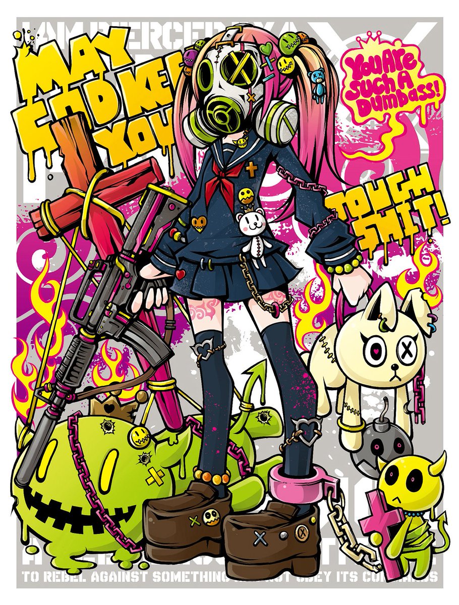 立体の元になったイラストはコチラです!!