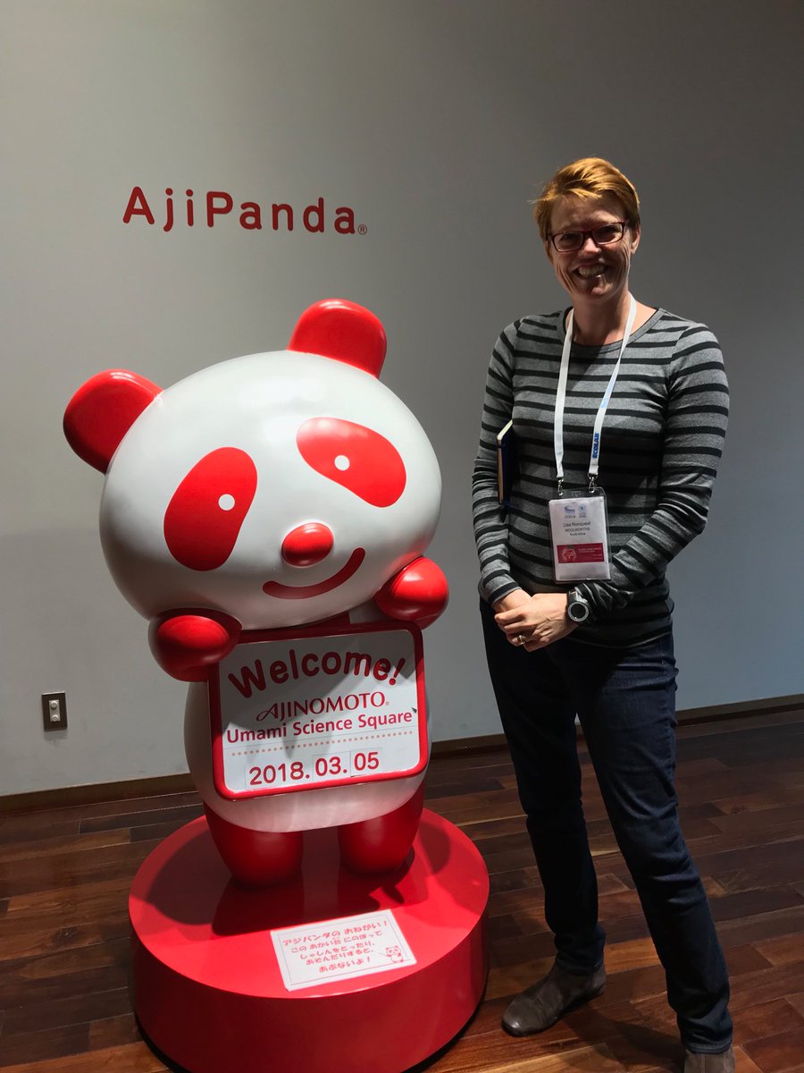 LisaRonquest's tweet photo. GFSI 2018, Tokyo. Visiting AjiPanda at the home of umami #EcolabBigPicture https://t.co/bJJQxu7ytW