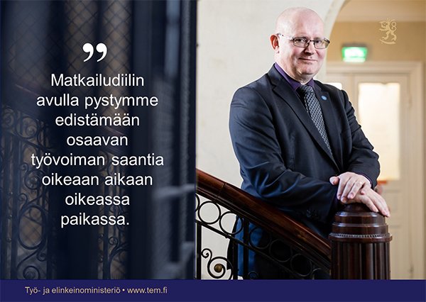 TEM_uutiset's tweet photo. Ministeri @lindstrom_jari: #Matkailudiili’llä saamme #matkailu’alan työpaikat ja työntekijät kohtaamaan entistä paremmin. #kohtaanto https://t.co/ihicxvG1EF https://t.co/sKxlsK8ofI