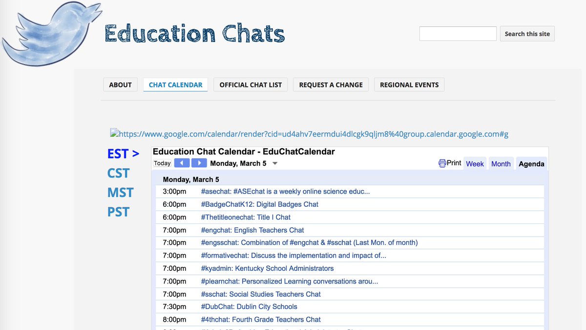 fryed's tweet photo. Looking for education chats on Twitter?
https://t.co/rCijsRfyq6
#elonted #nled #nledmath
Go own your professional learning! https://t.co/RCSdv806vM
