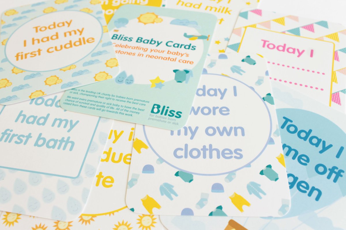 Share your premature or sick baby's milestones with us! #MilestoneMondays 

Tag us in your photo <a href="/blisscharity/">Bliss Baby Charity</a> with the hashtag #MilestoneMondays for a chance to be featured next Monday

Photo features Bliss Baby Cards: bliss.org.uk/baby-cards