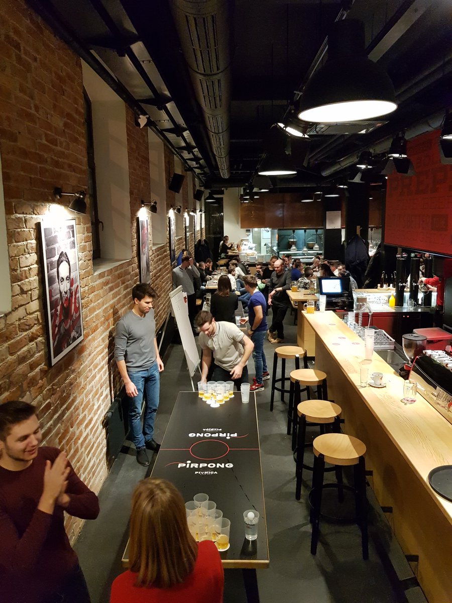 Vsak torek te v Pivnici Union čaka PIR PONG! 🍻😀 Se vidimo jutri!