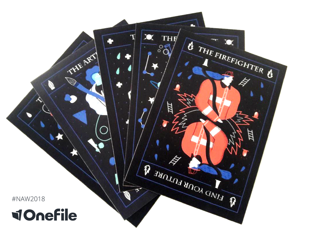 OnefileUK's tweet photo. We've sent out lots of postcards all about National Apprenticeship Week to employers across the UK... got yours? Let us know! #NAW2018 #findyourfuture #shapingfutures https://t.co/wqYfnkxE9r
