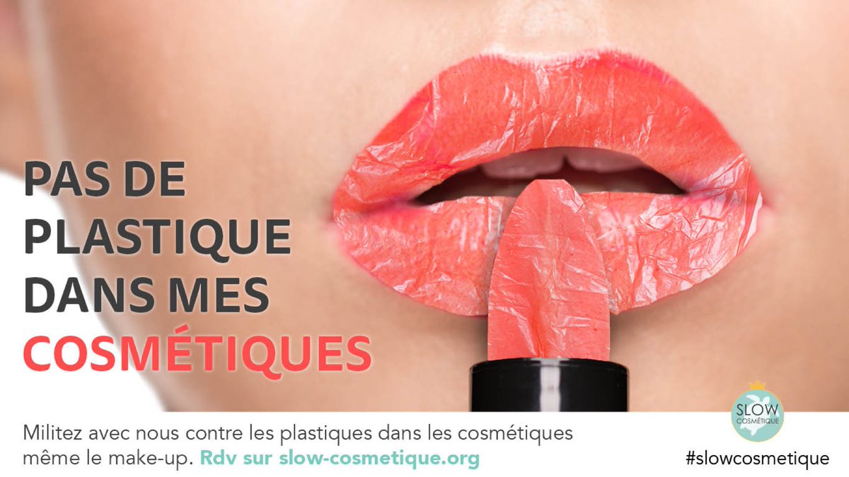 Les plastiques, c'est aussi dans le maquillage... Non merci ! #slowcosmetique #cosmetiquesansplastique Plus d'infos ici : lc.cx/AM9E