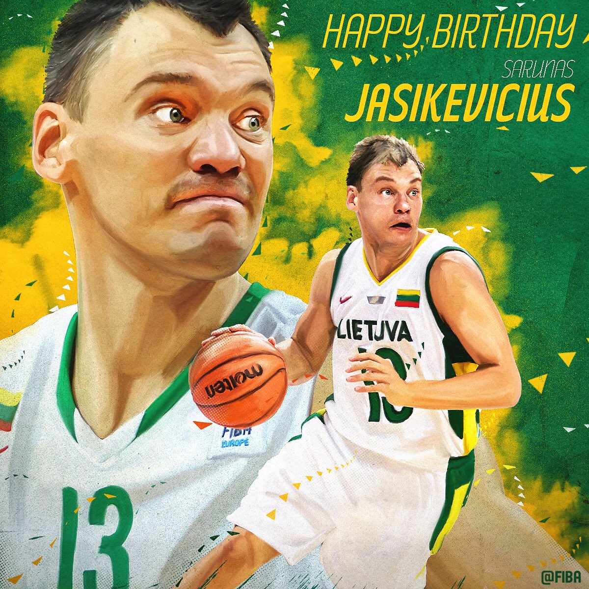 \"    Happy Birthday ar nas Jasikevi ius !      dpg7000!!!