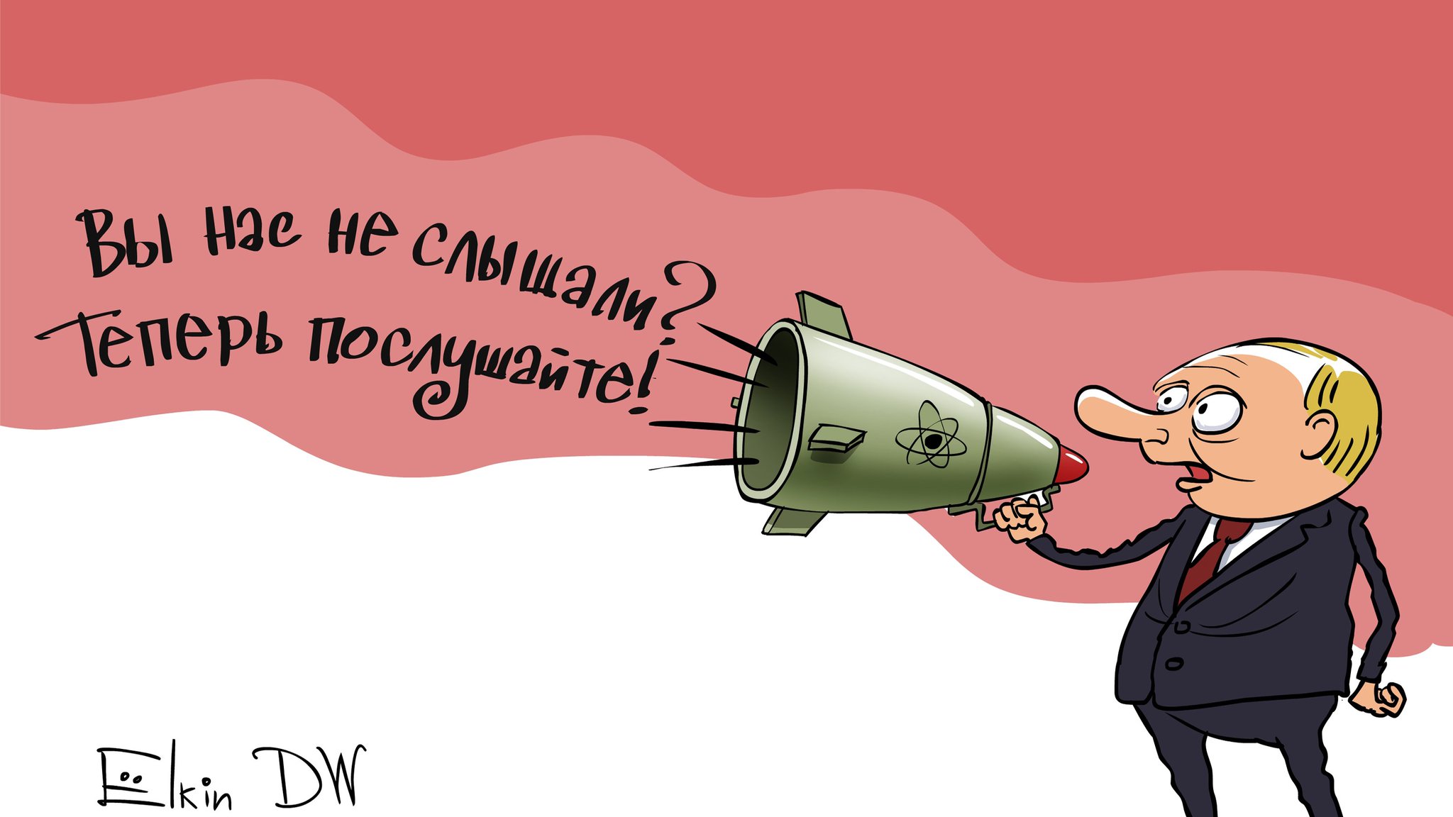 DW (на русском) on Twitter: "Карикатурист @Sergey_Elkin на сайте DW ...
