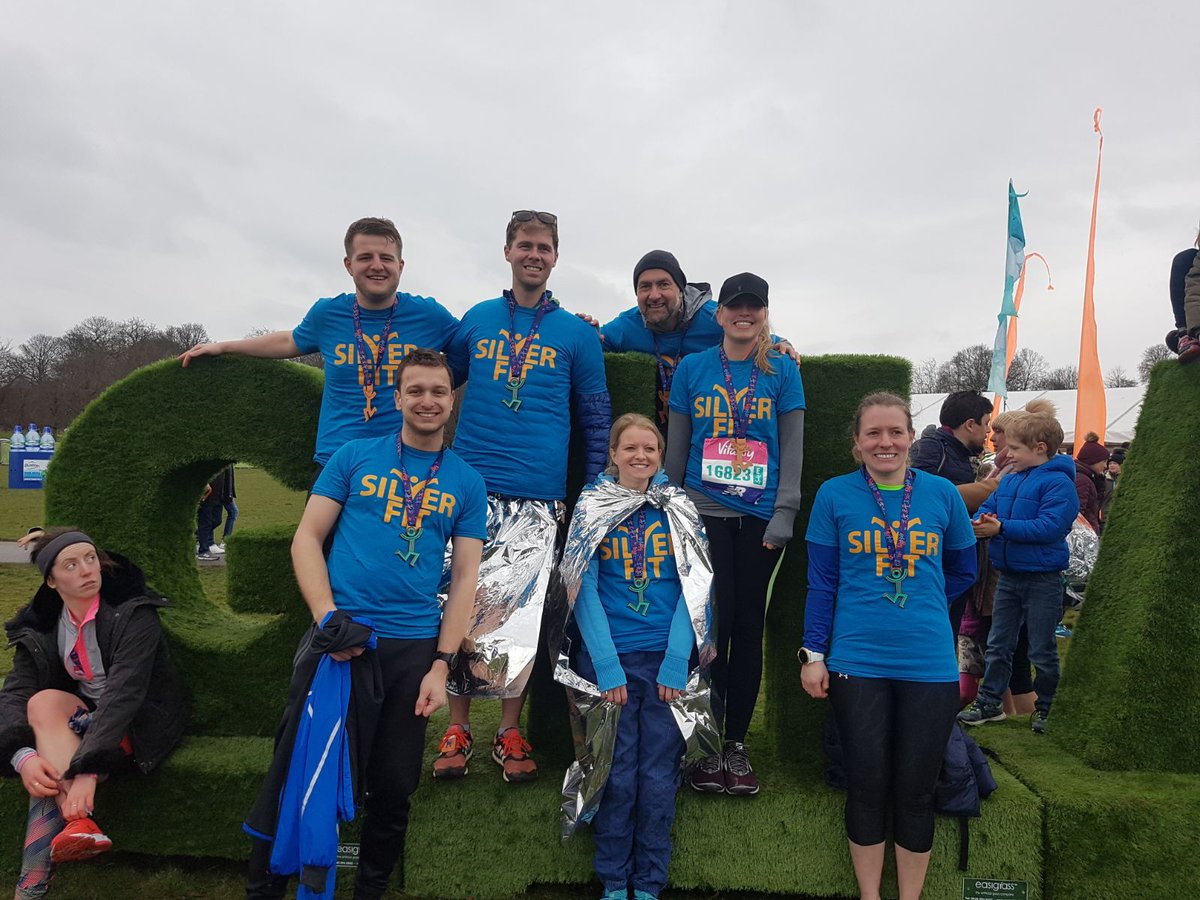 TheELIXIRR's tweet photo. Huge congrats to all the team who took on (and defeated...) the @OfficialBigHalf on Sunday for @silverfitorg! 🏃🏼‍♀️🏃🏻‍♂️🎉 https://t.co/VPnIwCH9Xh