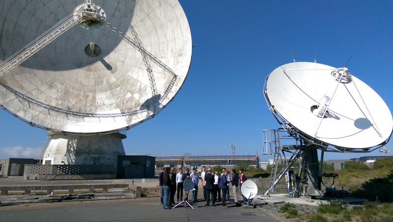 CatenaSpace's tweet photo. Happy St Piran's Day! We look forward to celebrating with our friends at @goonhillyorg in a couple of weeks for #smoc18 #Cornwall #space #missionoperations #ThisIsSpace https://t.co/Hfjf1ncqSA