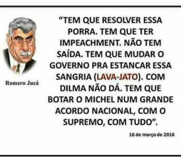 pipopops's tweet photo. @JornalOGlobo #ForaJuca #ForaTemer #ForaPadilha #ForaLadrões https://t.co/xkMssyzNkS