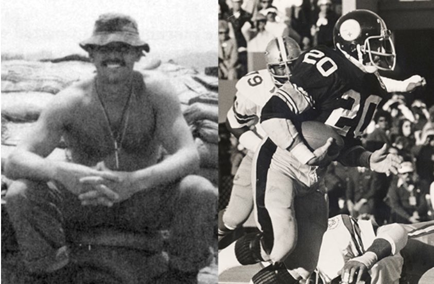 Happy Birthday to American hero and legendary Steeler Robert Patrick Rocky Bleier who was born OTD 1946. 