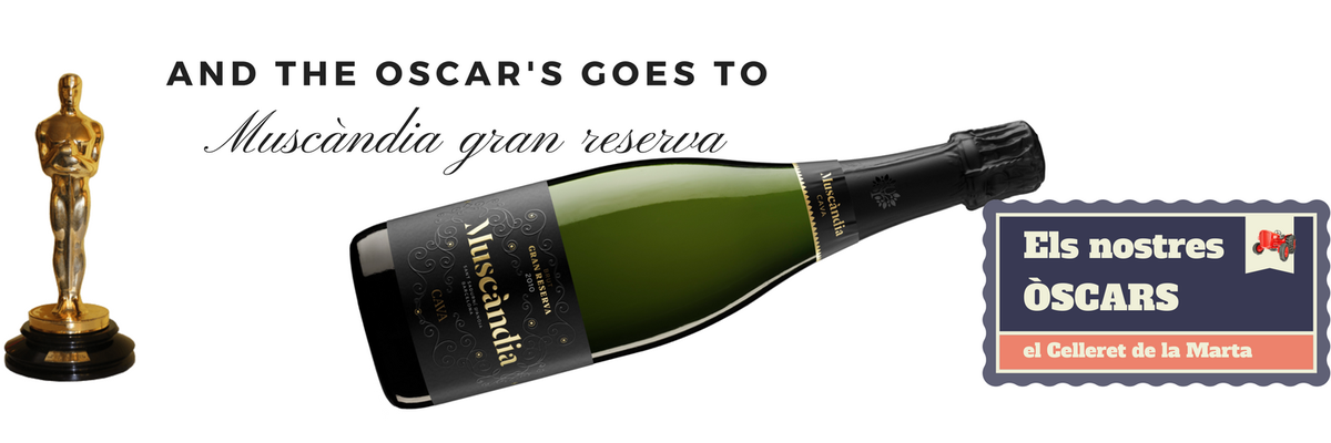 segons els nostres clients "and the Oscar goes to ........
#Muscàndiagranreserva <a href="/CavaMuscandia/">Muscàndia</a> 
Aquesta tarda sorteig pel #facebooklive,  molta sort als participants #elcelleretdelamarta