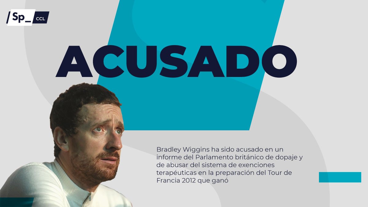 SpheraSports's tweet photo. 💉 Los triunfos de Sky siguen dejando dudas en el ciclismo. Gran Bretaña acusa a Bradley Wiggins de abusar de triamcinolona, un potente corticosteroide que mejora el rendimiento del deportista. Lo hizo antes y durante el #Tour2012 https://t.co/jisI0HCNdx