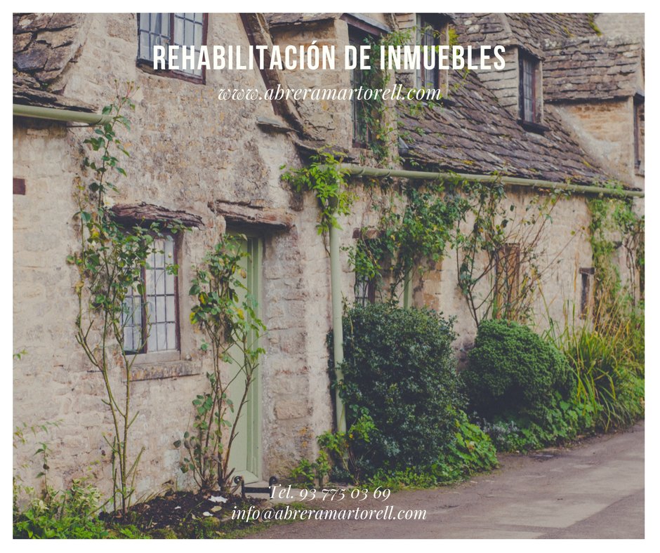 ✅Cubiertas y tejados.
✅Restauración de fachadas.
✅Patios interiores, vestíbulos y escaleras.
Todo en #rehabilitación de #inmuebles con <a href="/AbreraInfo/">Construccions Abrera</a> 
bit.ly/2lHW86S
#FelizDomingo #BCN