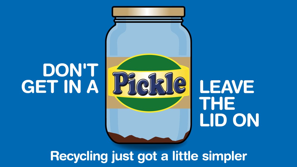 You can now leave your tops, caps and lids on your plastic and glass, bottles 
and jars - bit.ly/2Fe5CEr
